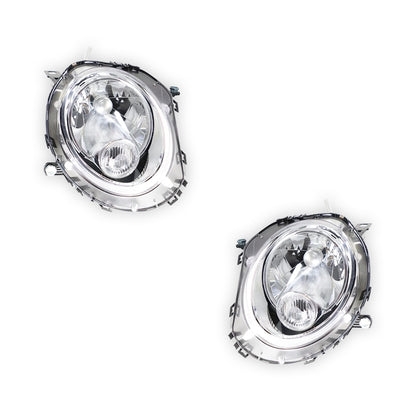 Mini Cooper R56 / R57 Hard Top & Soft Top (2007 - 2013) Clear Headlights LH + RH