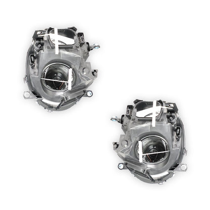 Mini Cooper R56 / R57 Hard Top & Soft Top (2007 - 2013) Clear Headlights LH + RH
