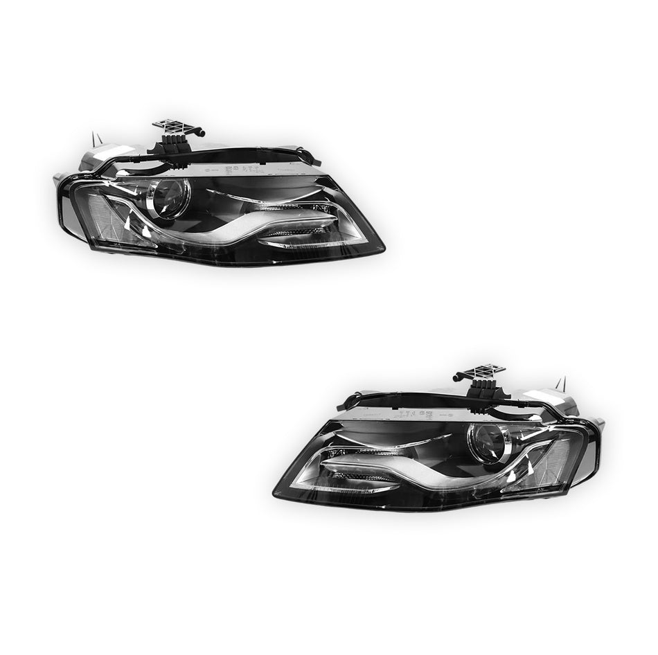 Audi A4 B8 (2008 - 2012) Bi-Xenon Non-Adaptive Headlights LH + RH