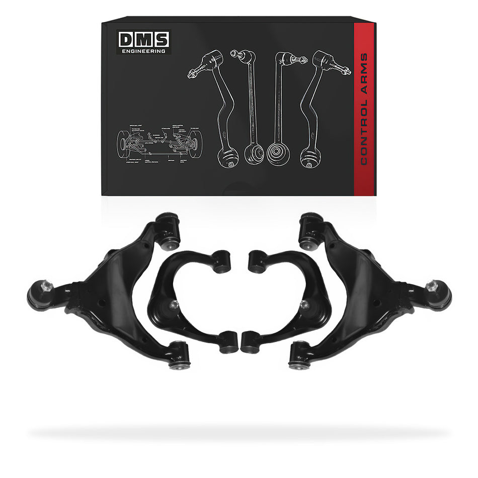 Toyota LandCruiser Prado 120 Series (2003 - 2009) Front Upper and Lower Control Arms LH + RH