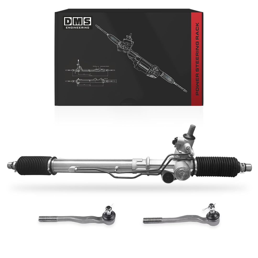Toyota Surf N180 (1995 - 2002) Power Steering Rack + Tie Rod Ends