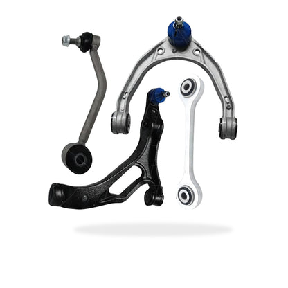 Volkswagen Touareg 7L / 7P (2004 - 2010) Front Upper and Lower Control Arms + Sway Bar Links and Stabilizer LH + RH