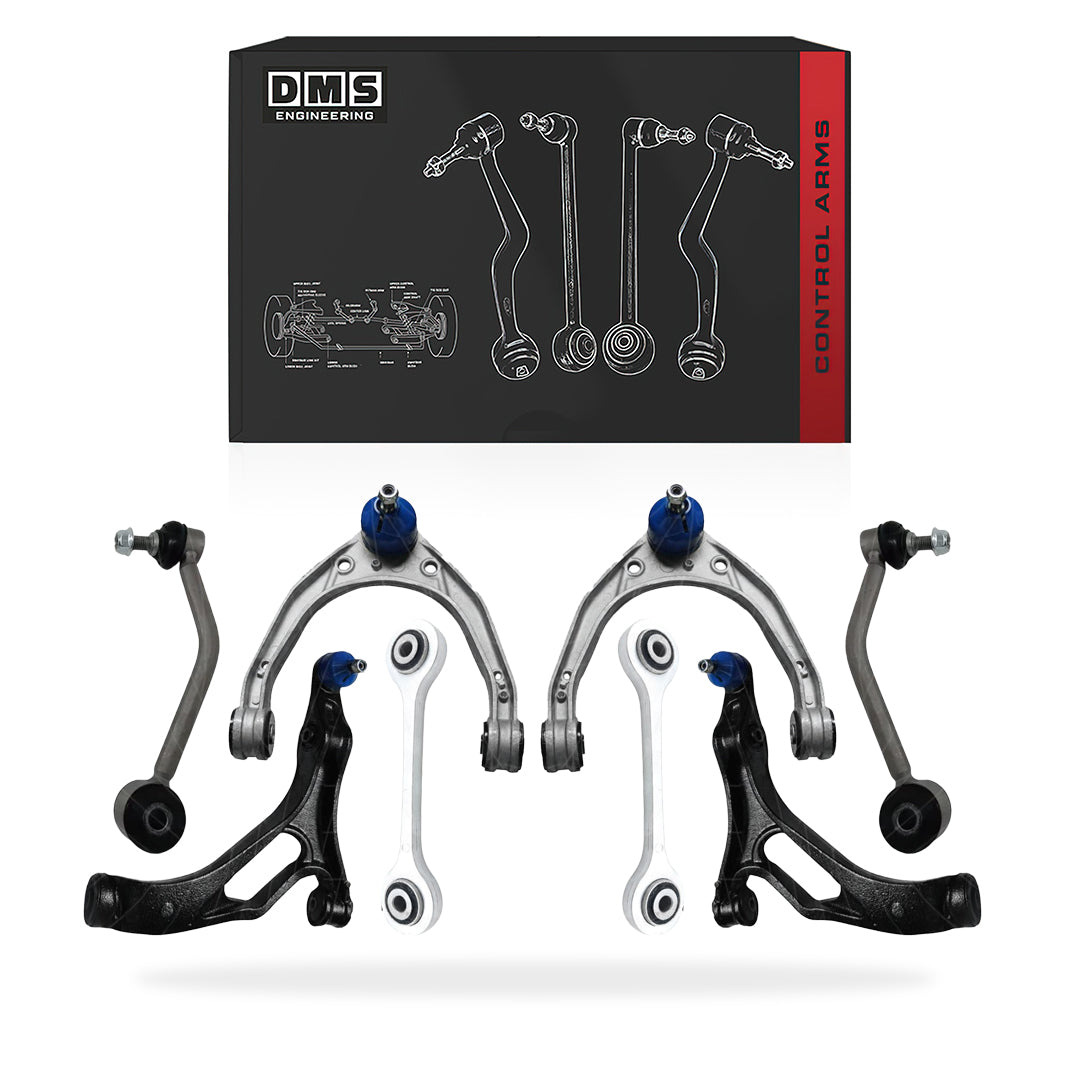 Volkswagen Touareg 7L / 7P (2004 - 2010) Front Upper and Lower Control Arms + Sway Bar Links and Stabilizer LH + RH