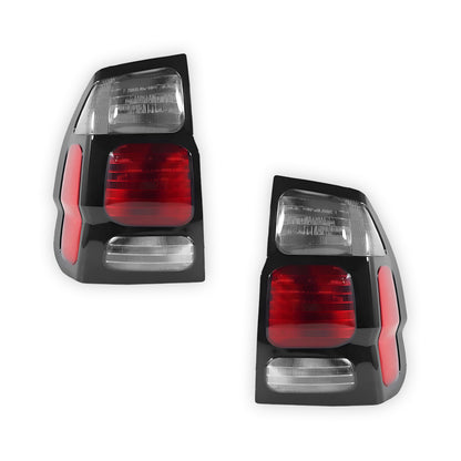 Mitsubishi Challenger PA (2000 - 2005) White Halogen Outer OEM Style Tail Lights LH + RH