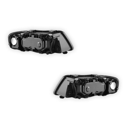 Audi A3 8L (2000 - 2003) Black / Chrome Non-Xenon OEM Style Headlights LH + RH