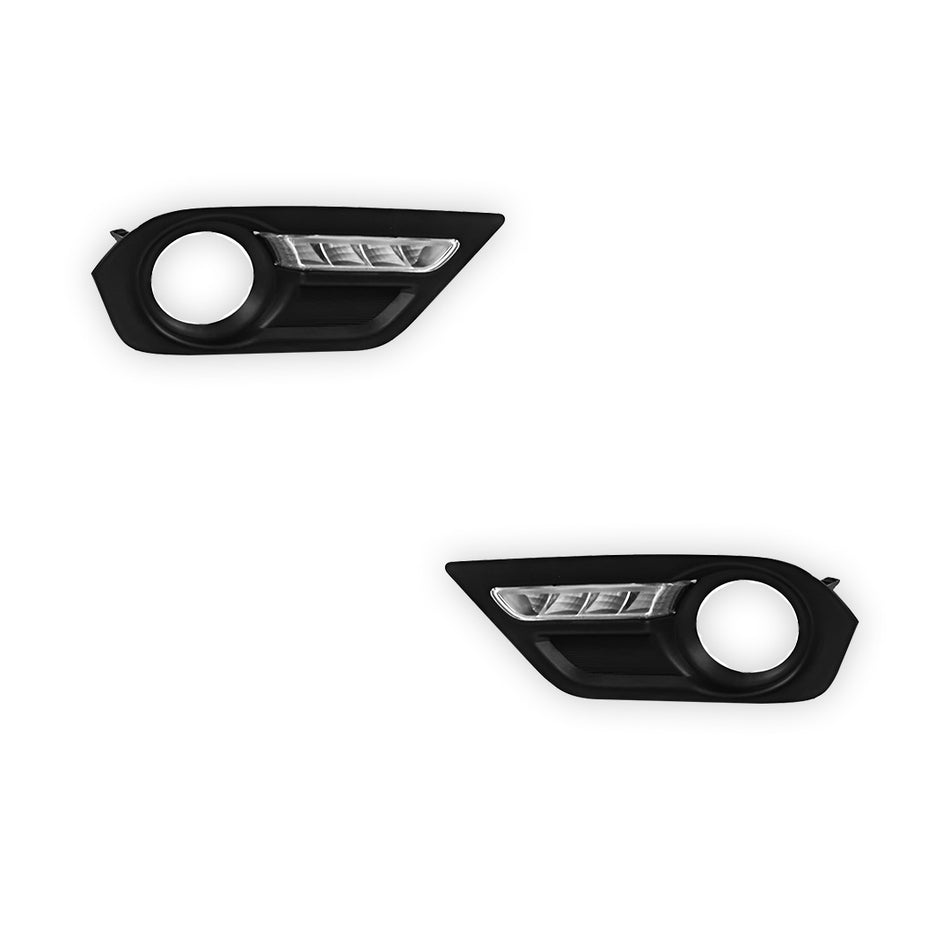 Isuzu MU-X (2013 - 2016) LED DRL Fog Lights LH + RH