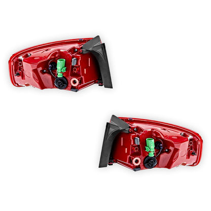 Audi A4 B8 (2007 - 2015) Genuine Red / White LED Tail Lights LH + RH