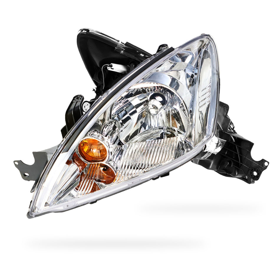 Mitsubishi Lancer CH (2006 - 2008) Chrome / Yellow OEM Style Headlights LH + RH