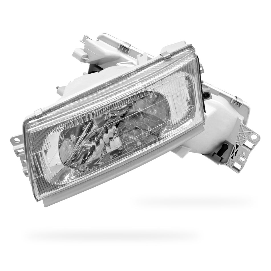 Mitsubishi Lancer CE (1999 - 2003) Clear / Chrome OEM Style Headlights LH + RH