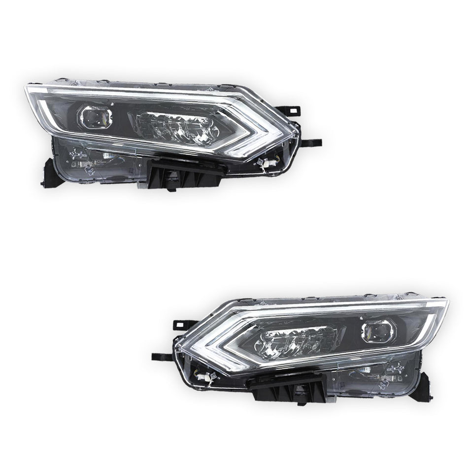 Nissan Qashqai J11 Series 2 & 3 (2017 - 2022) Genuine Headlights LH + RH
