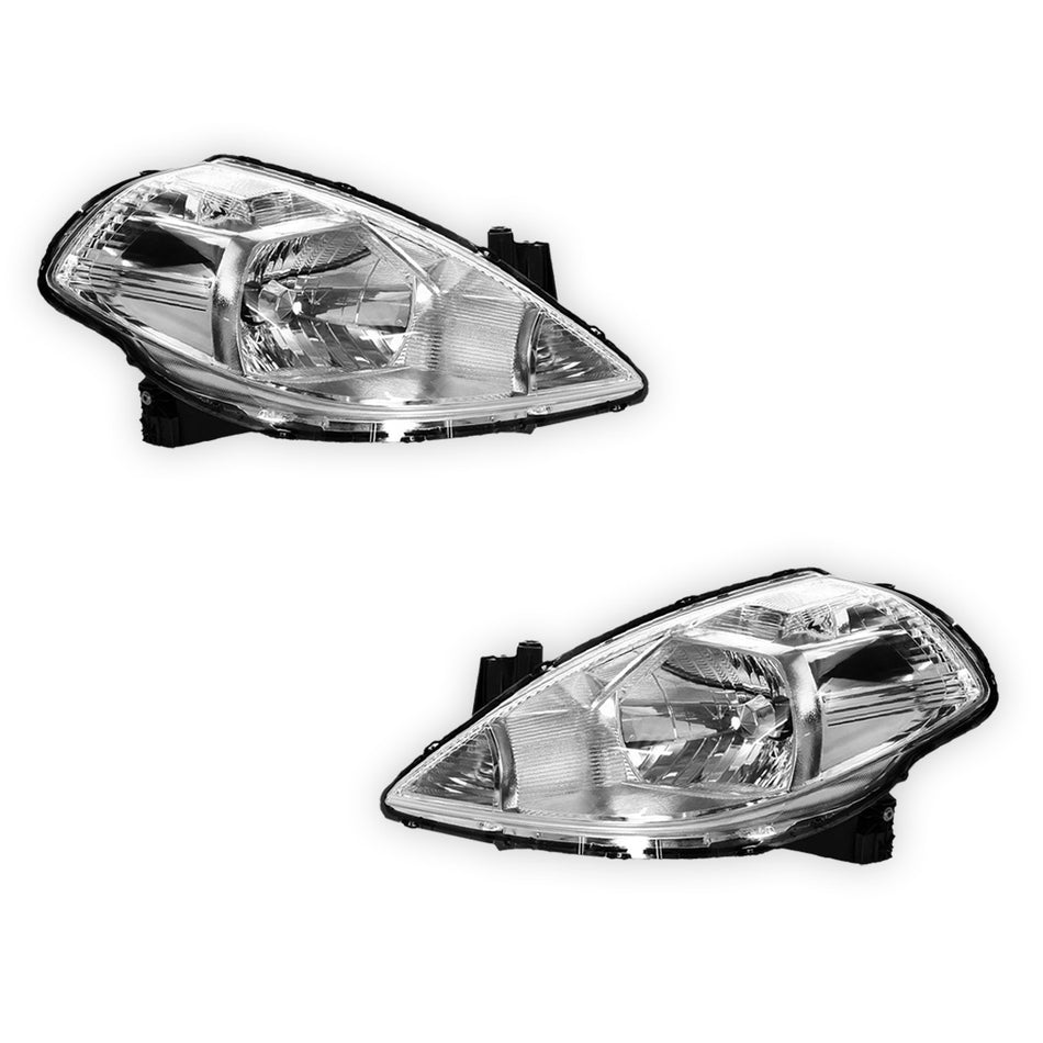 Nissan Tiida C11 (2006 - 2009) OEM Style Headlights LH + RH