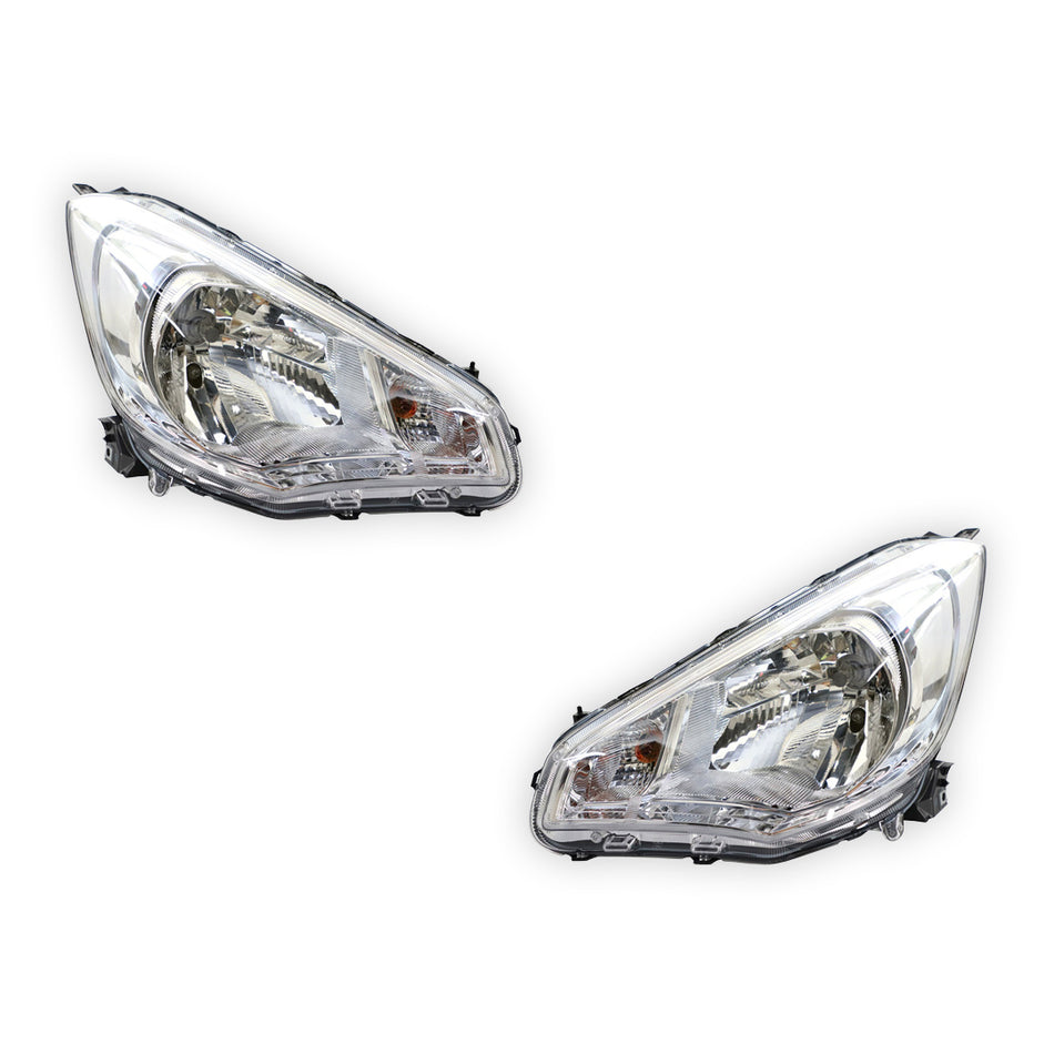 Mitsubishi Mirage LA (2014 - 2020) Genuine Headlights LH + RH