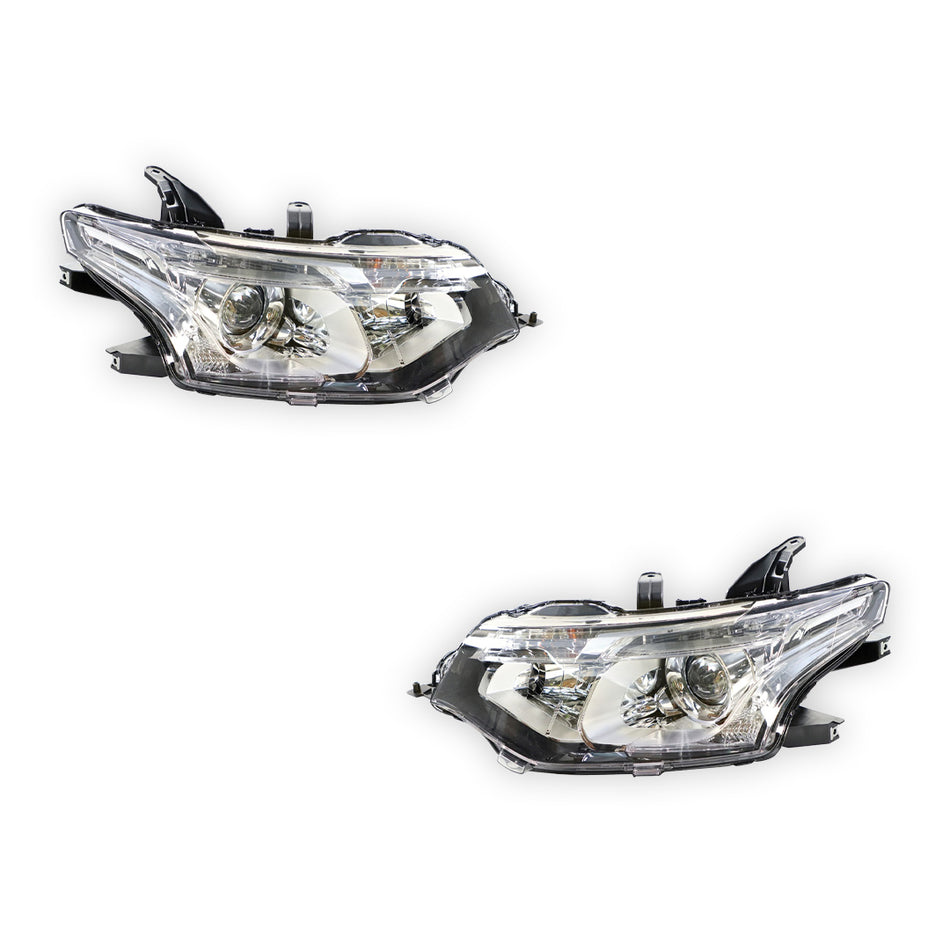 Mitsubishi Outlander ZJ (2012 - 2014) Genuine Xenon Headlights LH + RH