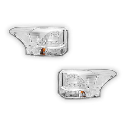 Mitsubishi Outlander ZJ (2012 - 2014) Genuine Outer Red / White Tail Lights LH + RH