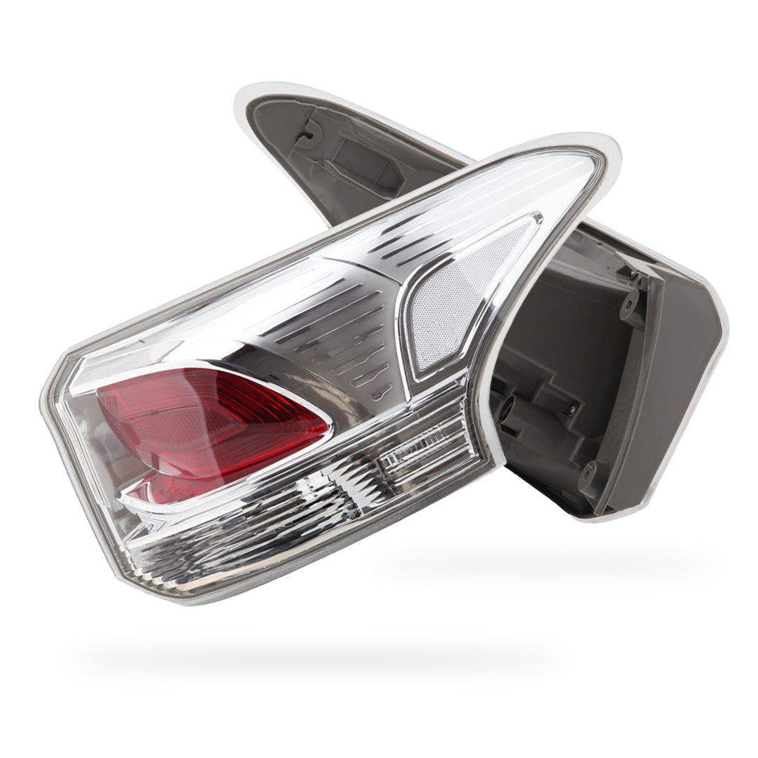 Mitsubishi Outlander ZJ (2012 - 2014) Outer Red / White OEM Style Tail Lights LH + RH
