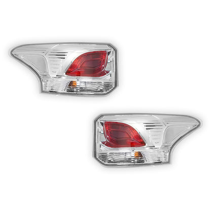 Mitsubishi Outlander ZJ (2012 - 2014) Genuine Clear LED Tail Lights LH + RH