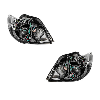 Mitsubishi Outlander ZF (2004 - 2006) Clear Halogen OEM Style Tail Lights LH + RH