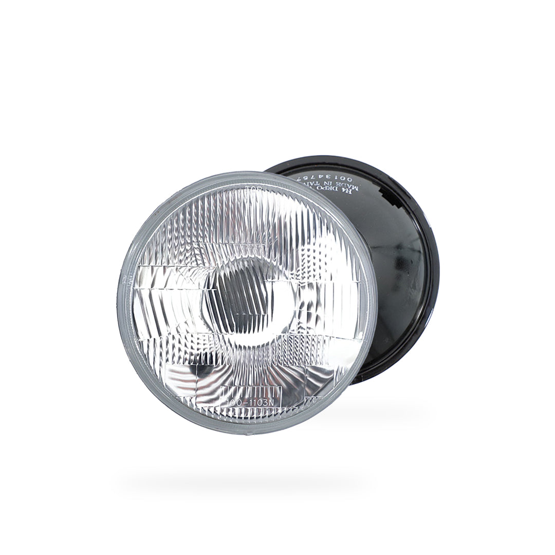 Mitsubishi Pajero NG (1989 - 1990) Semi-Sealed Beam Halogen OEM Style Headlights LH + RH