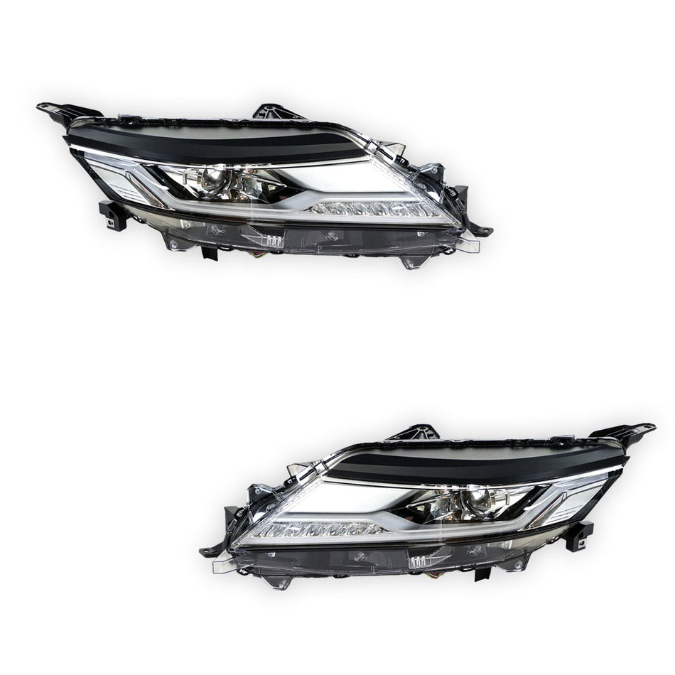 Mitsubishi Pajero Sport QF (2019 - 2024) Genuine Black LED Headlights LH + RH