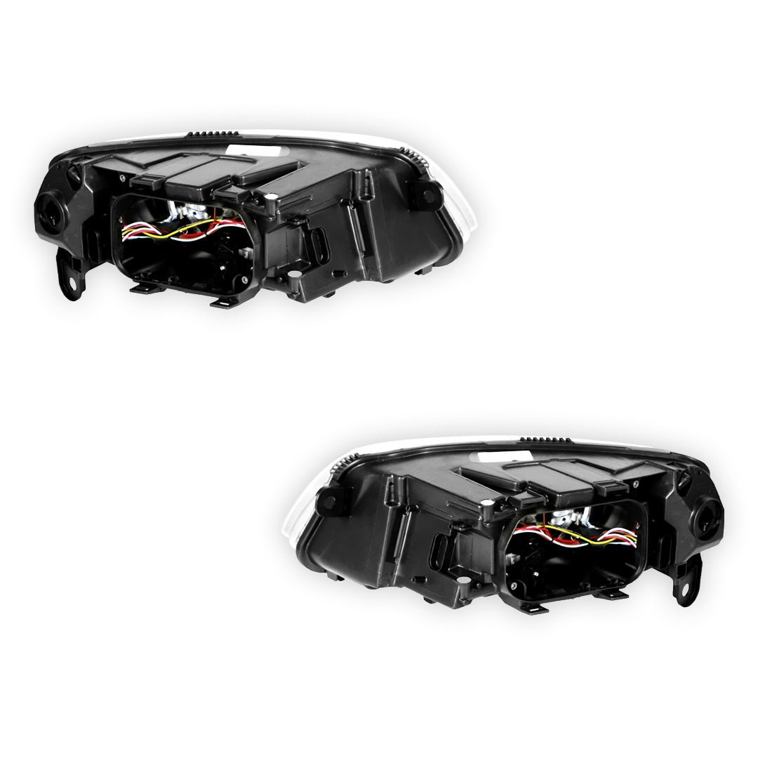 Audi A6 C6 Series 1 (2004 - 2009) Non-Xenon OEM Style Headlights LH + RH