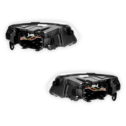 Audi A6 C6 Series 1 (2004 - 2009) Non-Xenon OEM Style Headlights LH + RH