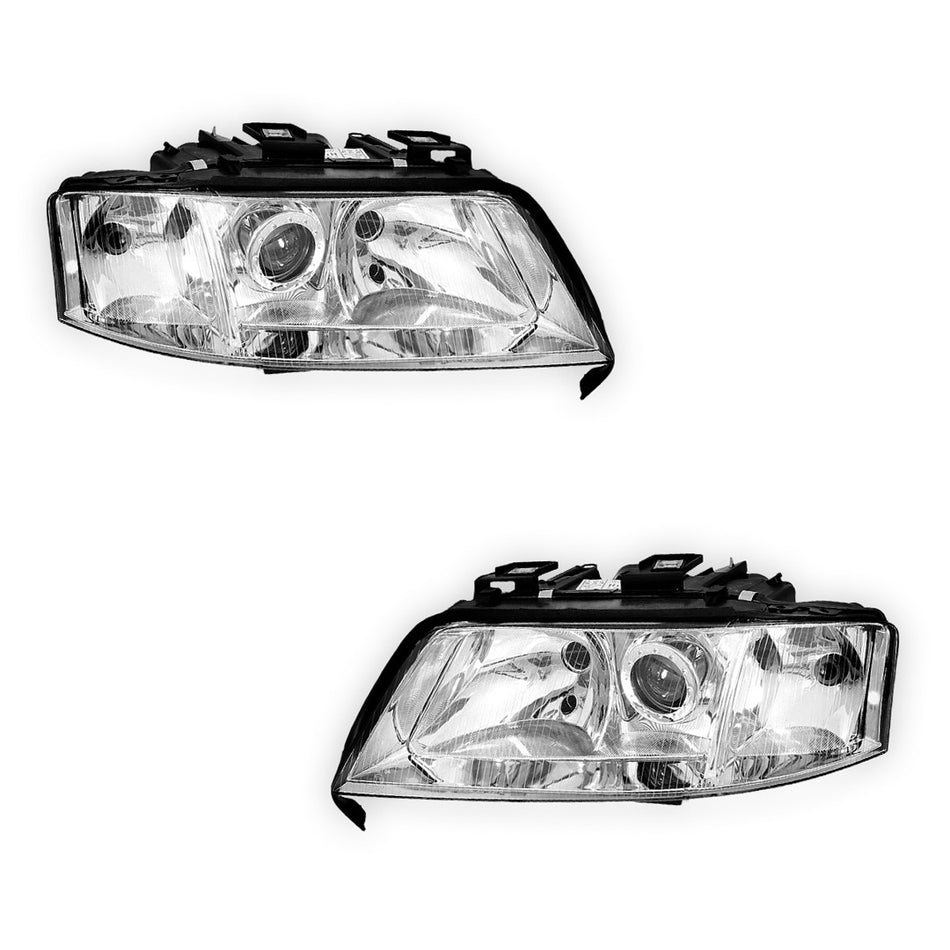 Audi A6 C5 (1997 - 1999) Halogen OEM Style Headlights LH + RH