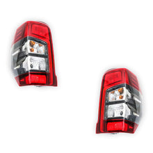 Mitsubishi Triton MR (2018 - 2023) Genuine Red / Amber / White LED Tail Lights LH + RH