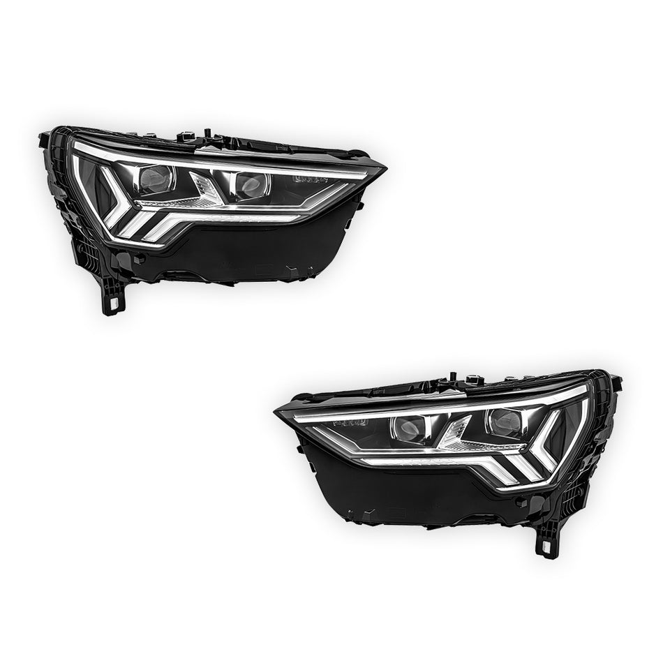 Audi Q3 F3 (2018 - 2021) Genuine LED Matrix Headlights LH + RH