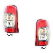 Mitsubishi Triton MR (2018 - 2023) Genuine Red / Clear Halogen Tail Lights LH + RH