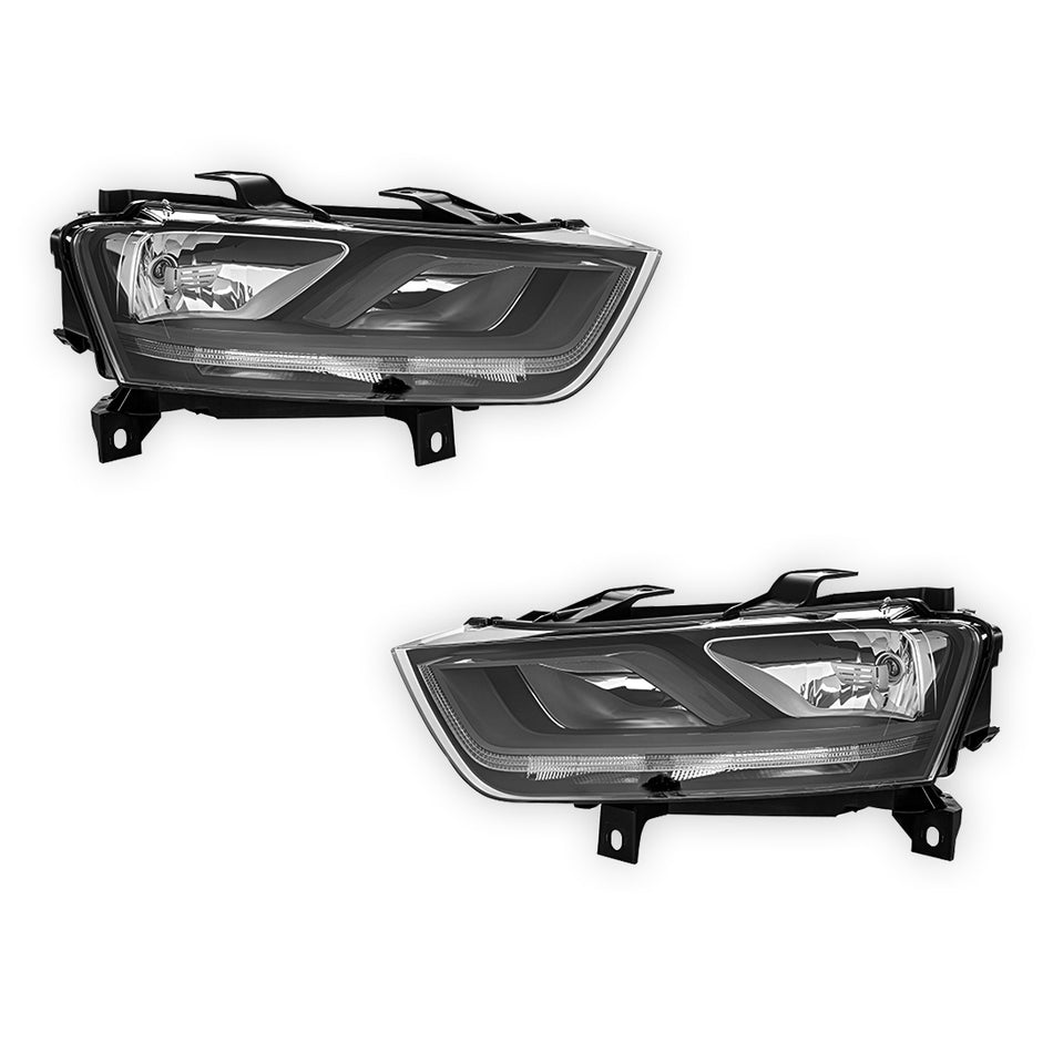 Audi Q3 8U (2011 - 2018) Genuine Halogen Headlights LH + RH