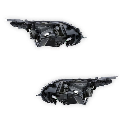 Mitsubishi Triton MQ (2015 - 2018) Genuine Clear / Black Xenon Headlights LH + RH