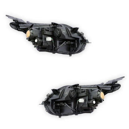 Mitsubishi Triton MQ (2015 - 2018) Genuine Clear / Chrome LED Headlights LH + RH