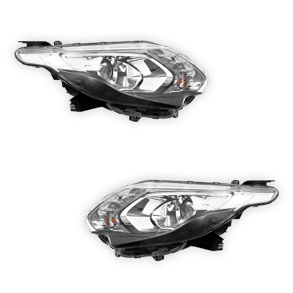 Mitsubishi Triton MQ (2015 - 2018) Genuine Black Headlights LH + RH