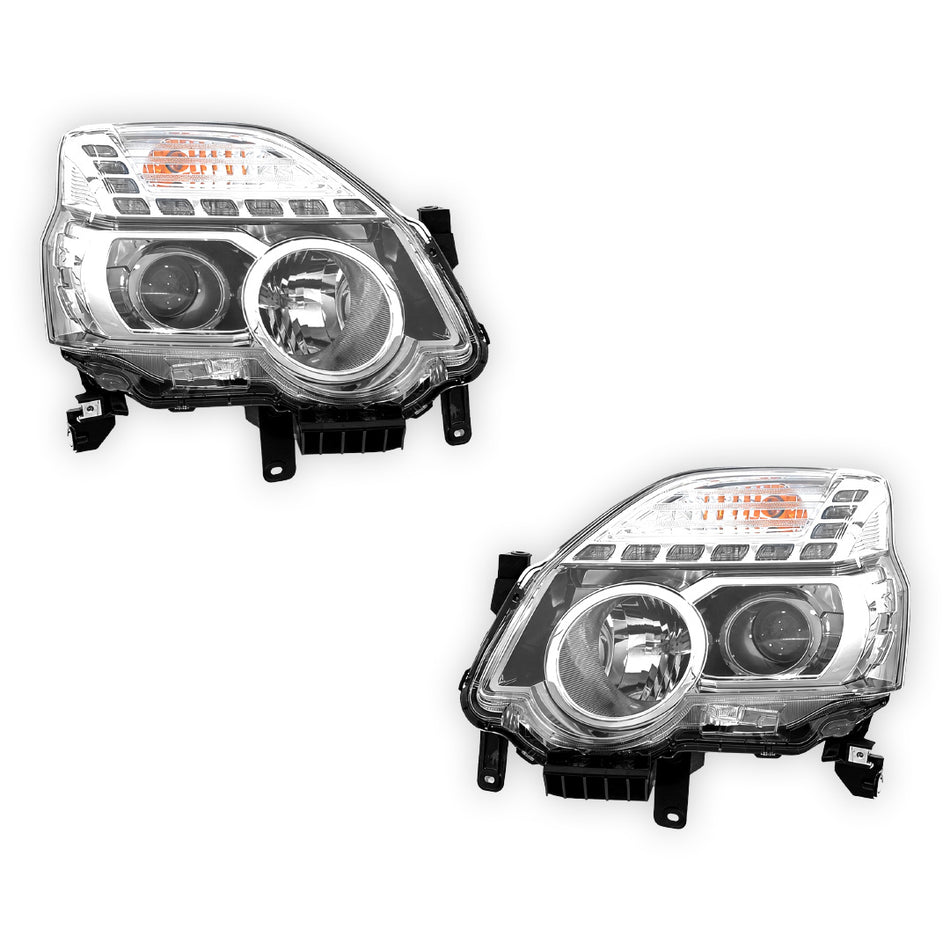 Nissan X-Trail T31 Series 2 (2010 - 2014) Genuine Non Xenon Headlights LH + RH