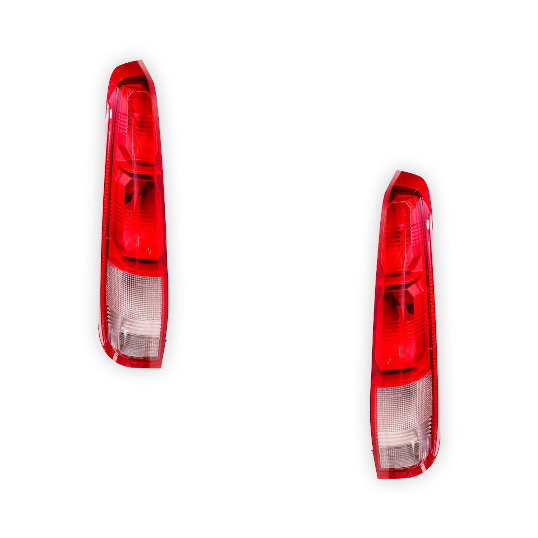 Nissan X-Trail T30 Series 2 (2003 - 2007) OEM Style Red / White  Tail Lights LH + RH