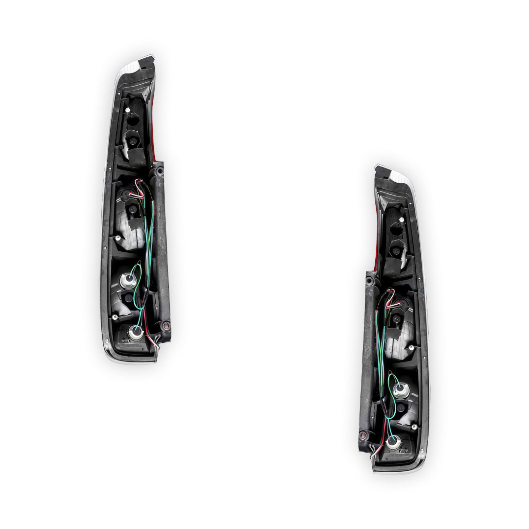 Nissan X-Trail T30 Series 2 (2003 - 2007) OEM Style Red / White  Tail Lights LH + RH