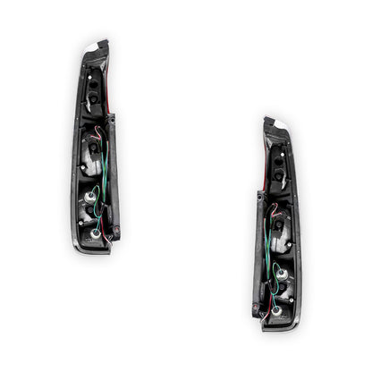 Nissan X-Trail T30 Series 2 (2003 - 2007) OEM Style Red / White  Tail Lights LH + RH
