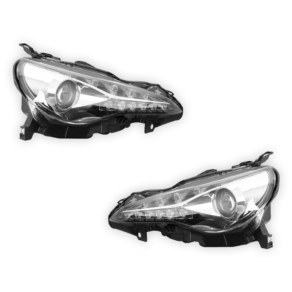 Toyota 86 1st Gen (2016 - 2021) Genuine Headlights LH + RH