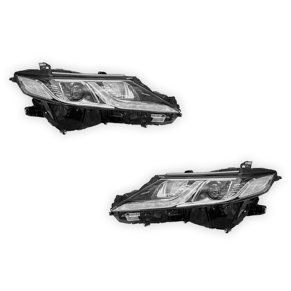 Toyota Camry AXVH71 (2017 - 2021) OEM Style Headlights LH + RH