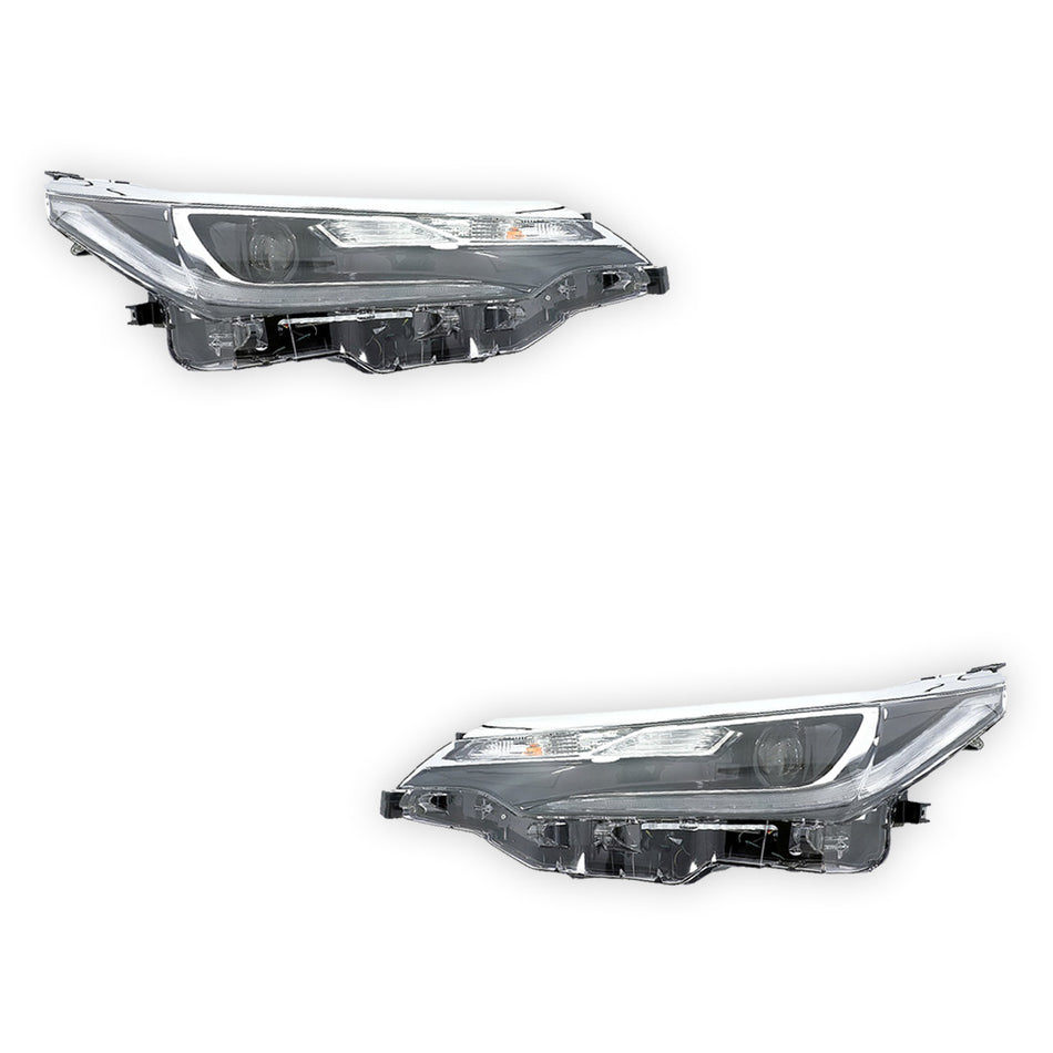 Toyota Corolla ZRE172 (2016 - 2019) Genuine Headlights LH + RH