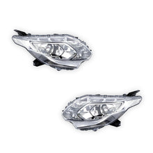 Mitsubishi Triton MQ (2015 - 2018) Clear / Black  Xenon OEM Style Headlights LH + RH