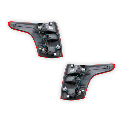 Mitsubishi Triton MQ (2015 - 2018) Genuine Red / Black  Tail Lights LH + RH