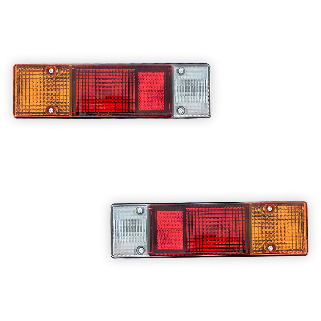 Mitsubishi Triton MQ (2015 - 2018) Clear / Read Halogen  OEM Style Tail Lights LH + RH