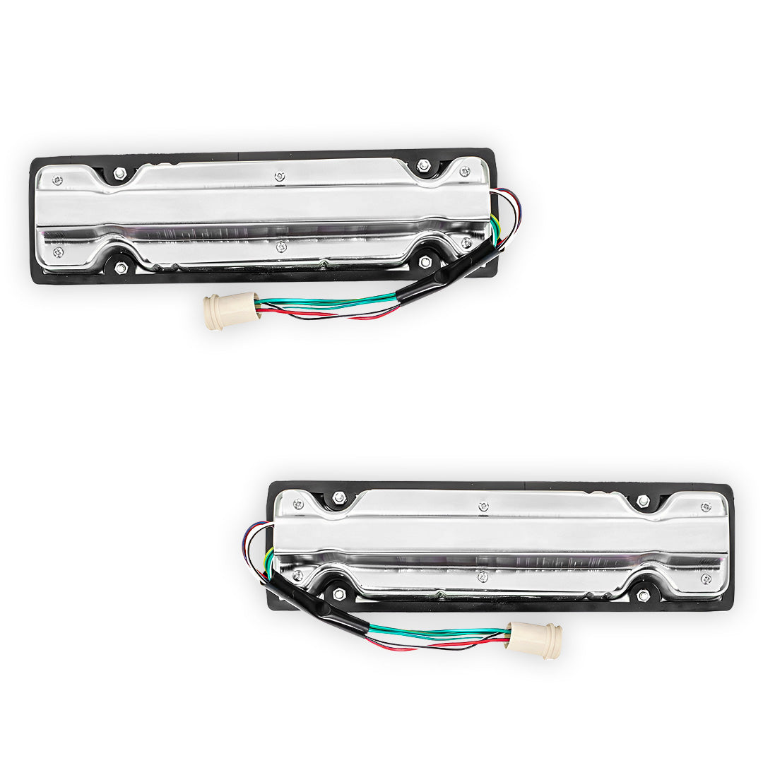 Mitsubishi Triton MQ (2015 - 2018) Clear / Read Halogen  OEM Style Tail Lights LH + RH