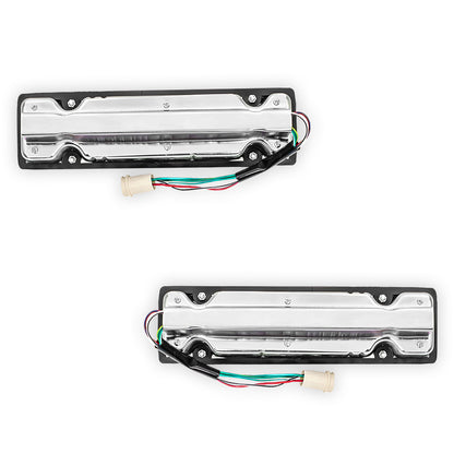 Mitsubishi Triton MQ (2015 - 2018) Clear / Read Halogen  OEM Style Tail Lights LH + RH
