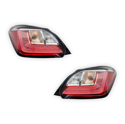 Mitsubishi Mirage LA (2020 - 2023) Genuine Amber / Black LED Tail Lights LH + RH