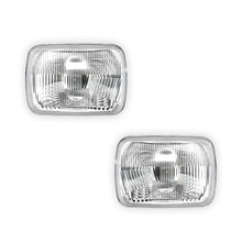 Nissan 180SX S13 Series 2 (1991 - 1994) Chrome Plastic OEM Style Headlights LH + RH