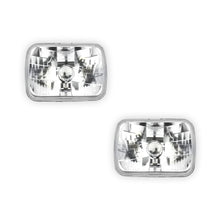 Nissan 180SX S13 Series 1 (1989 - 1990) Chrome Glass OEM Style Headlights LH + RH