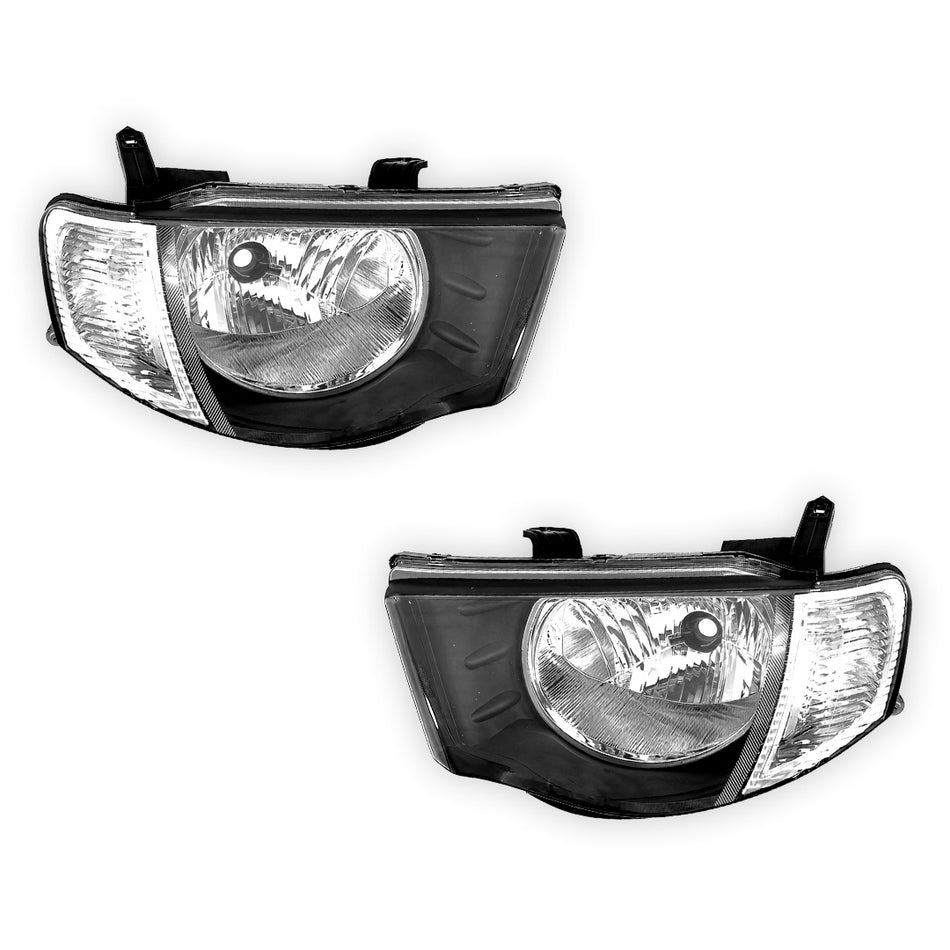 Mitsubishi Triton ML (2006 - 2009) OEM Style Headlights LH + RH