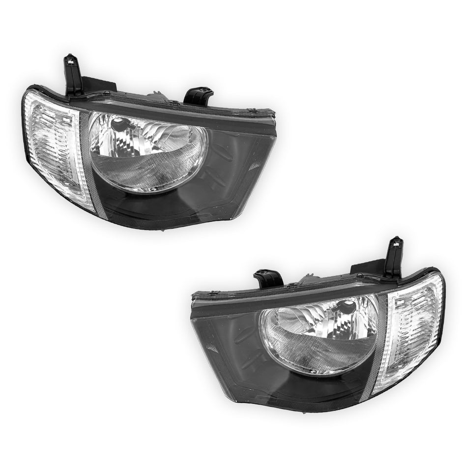 Mitsubishi Triton ML (2006 - 2009) OEM Style Headlights LH + RH